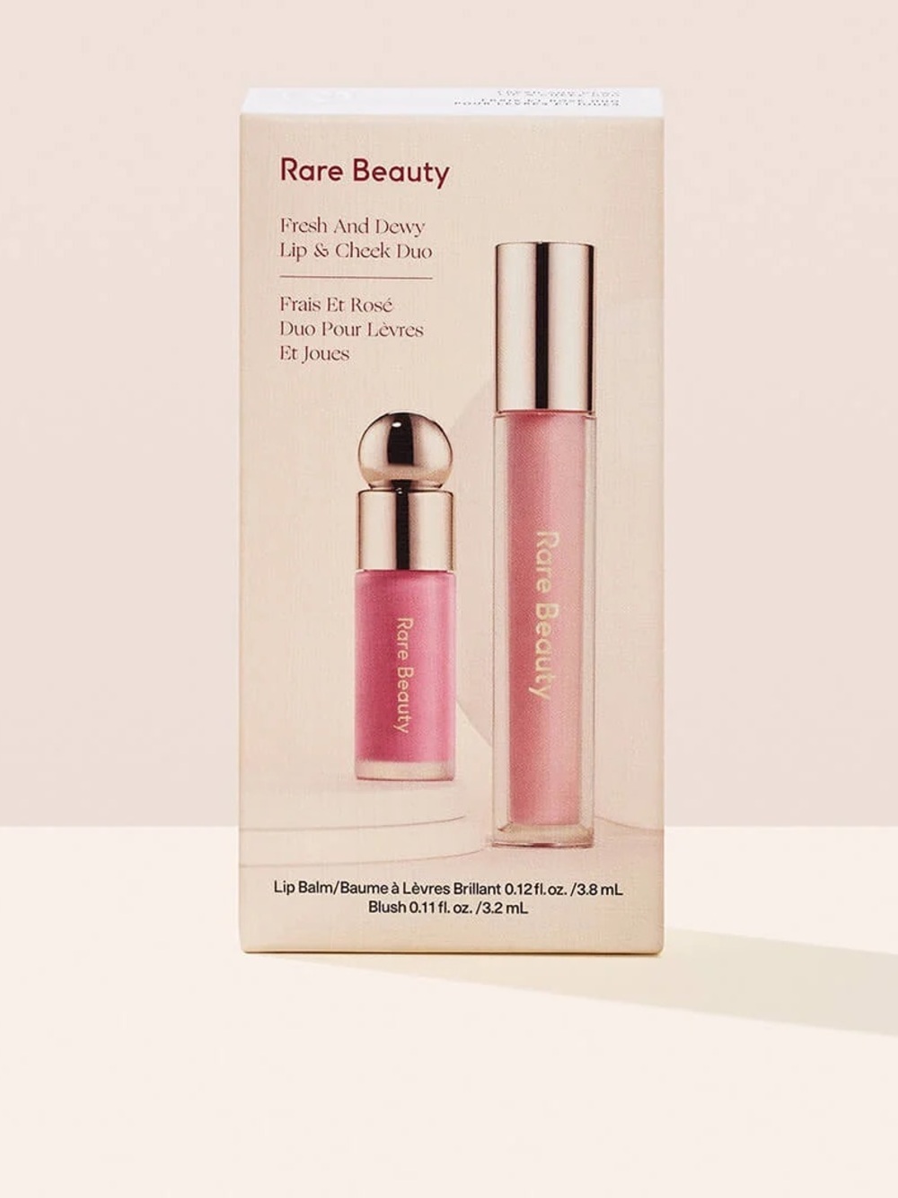 Rare Beauty Fresh and Dewy Lip & Cheek Duo - Pink